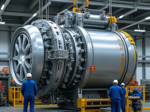 특수 기계 설치 작업